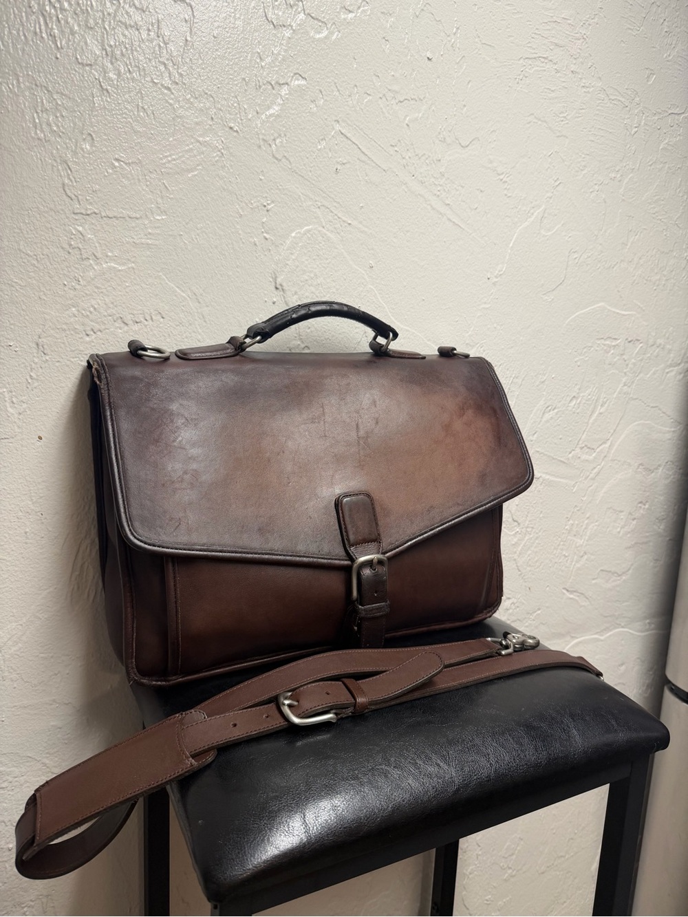 Vintage Coach 5319 Mahogany Briefcase